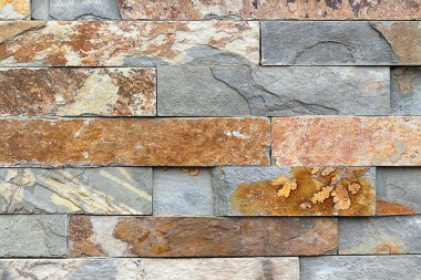 Modern Stone Feature Wall clipart
