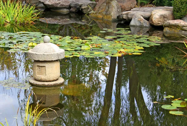 S'ensui - japonské Vodní zahrada — Stock fotografie