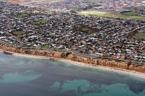 Vista aérea da Praia de Aldinga, Austrália — Fotografia de Stock