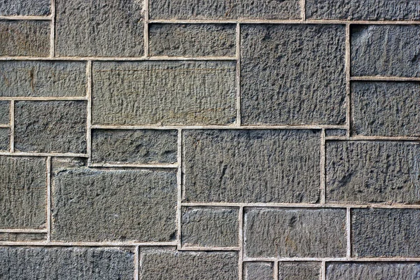 Old Wall of Uneven Stone Blocks — Stock Photo, Image
