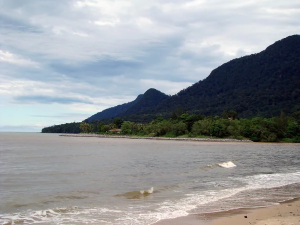 Küstenlandschaft Borneo — Stockfoto