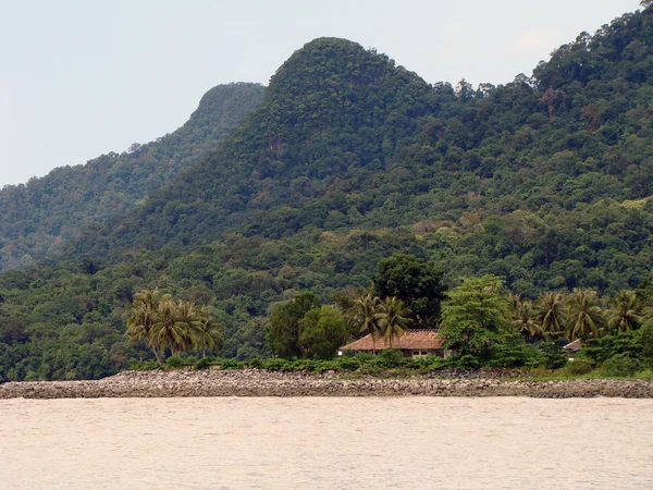 Побережье Борнео — стоковое фото