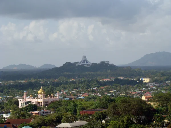 Stadtlandschaften der Stadt Kuching, — Stockfoto