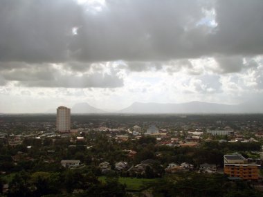 Kuching şehir şehir manzara,