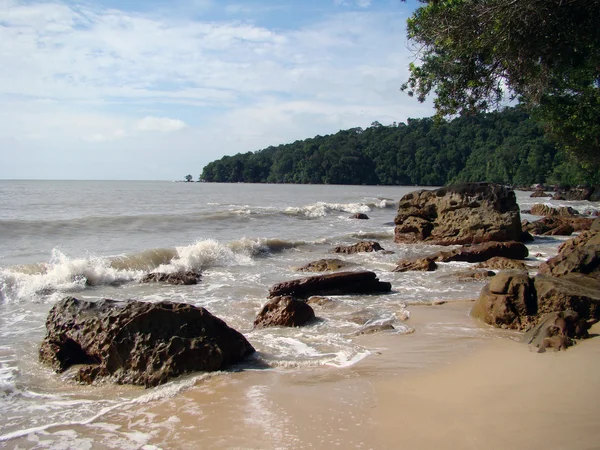 Costa Borneo paisaje . — Foto de Stock