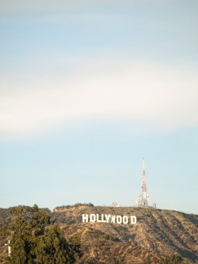 Hollywood sign clipart