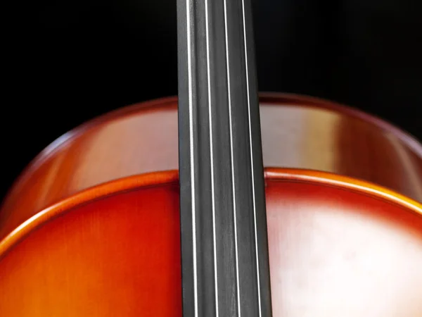 Cello close seup — стоковое фото