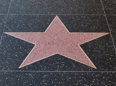 Hollywood star clipart