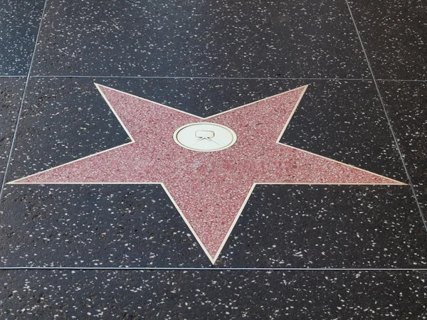 Hollywoodská hvězda — Stock fotografie