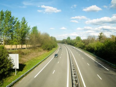 French motorway clipart