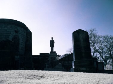 Edinburgh eski calton mezarlığı