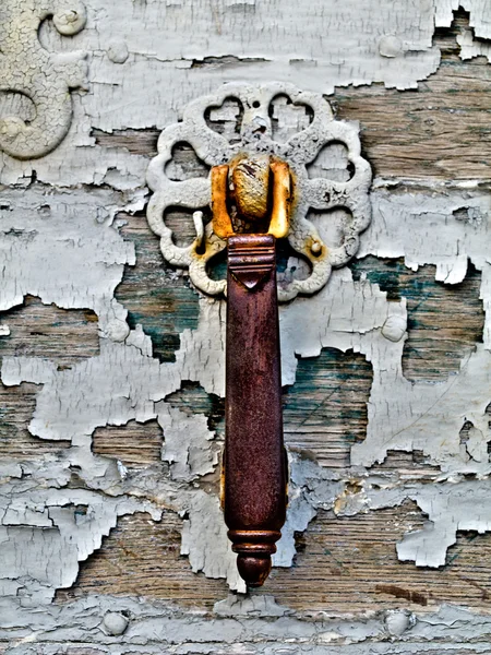 Porta vintage batedor — Fotografia de Stock