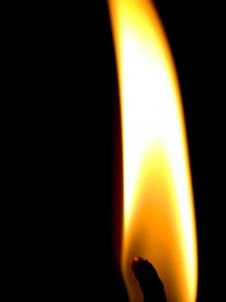 Brinnande ljus — Stockfoto