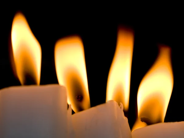 Candles burning — Stock Photo, Image