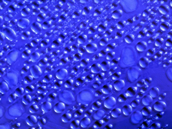 Blue droplets background — Stock Photo, Image