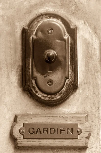 Old doorbell — Stock Photo, Image