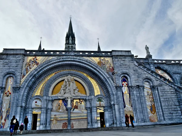 Basílica de Lourdes — Foto de Stock