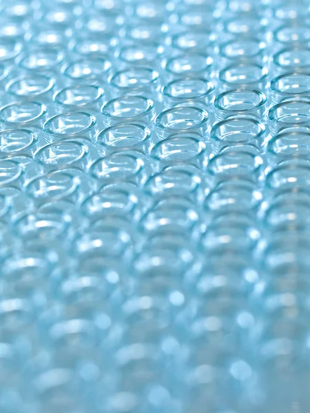Chemistry glass vials macro — Stock Photo, Image