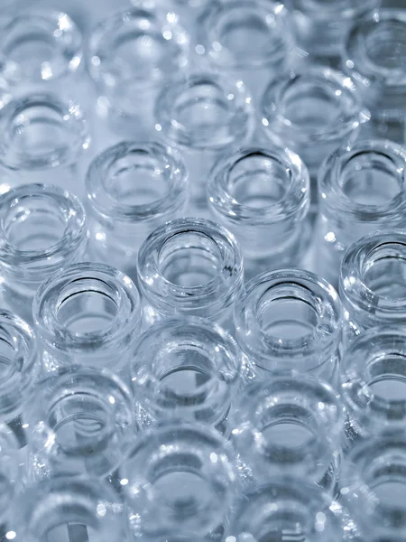 Chemisty glass vials — Stock Photo, Image