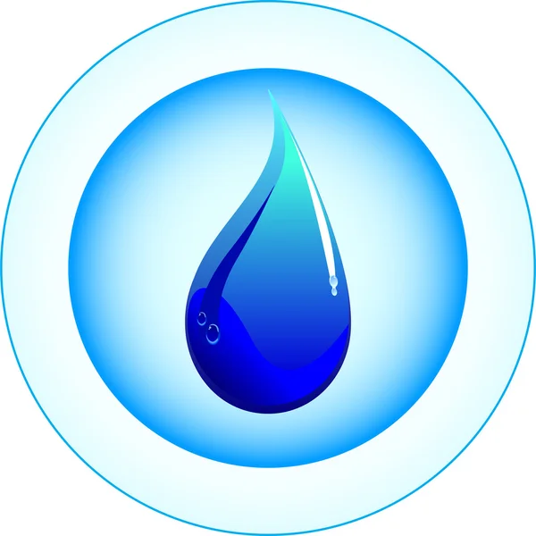 Woda — Wektor stockowy