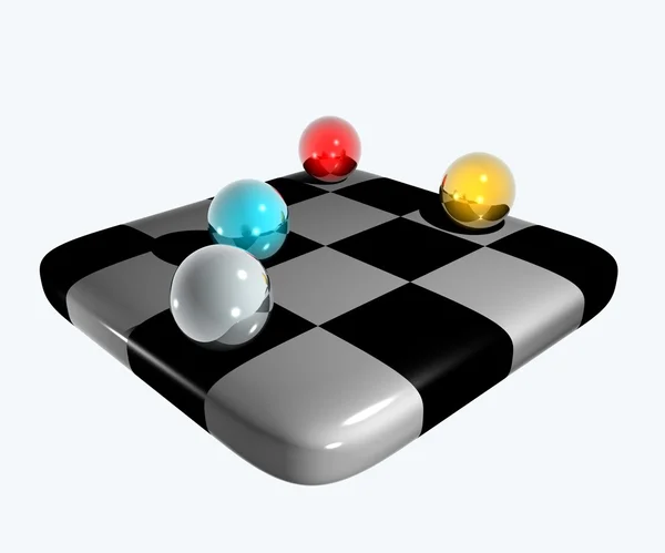 Streszczenie szachy — Zdjęcie stockowe