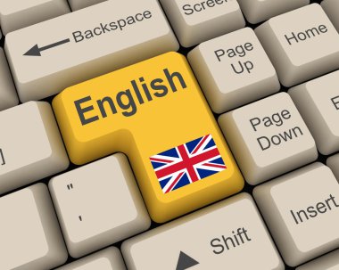 English Key clipart