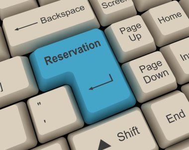 Reservation clipart