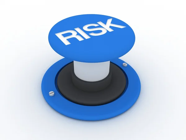 stock image Risk Button