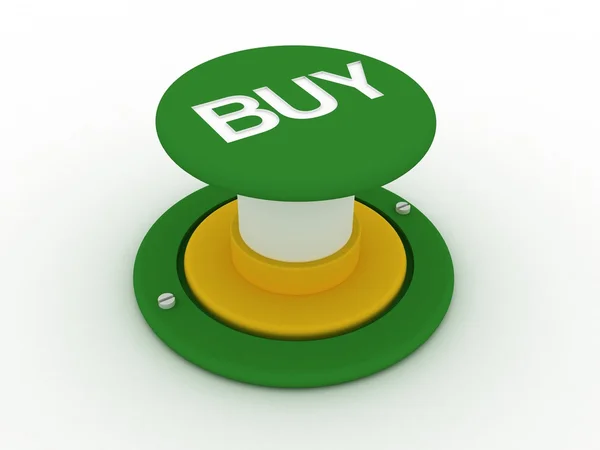 Comprar botão — Fotografia de Stock