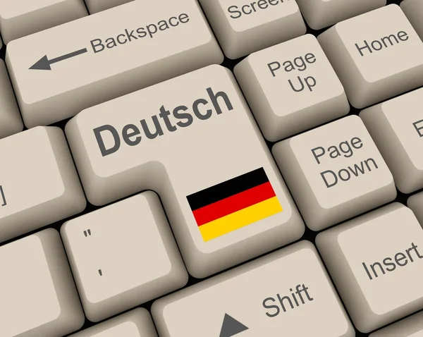 Deutsch — Stockfoto