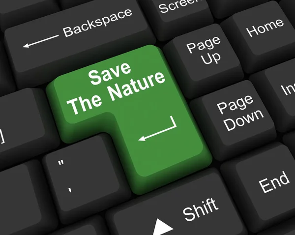 Save The Nature — Stock Photo, Image