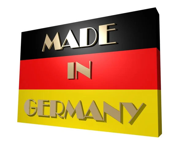 Fabricado na Alemanha — Fotografia de Stock
