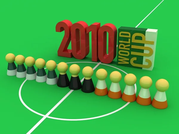 Fußball-Weltmeisterschaft 2010 — Stockfoto