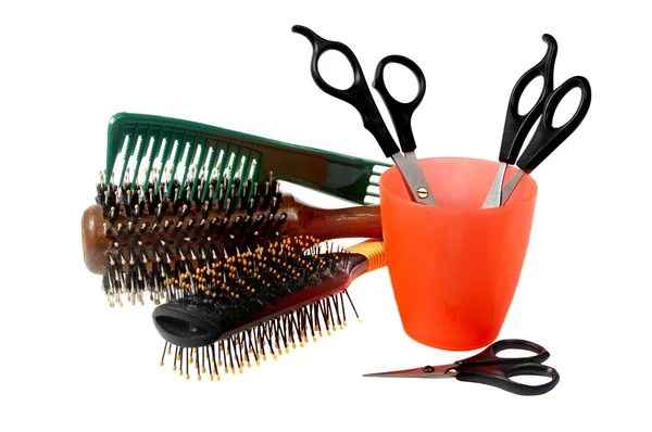 Tooling for a hairdressing salon — Stock Photo, Image