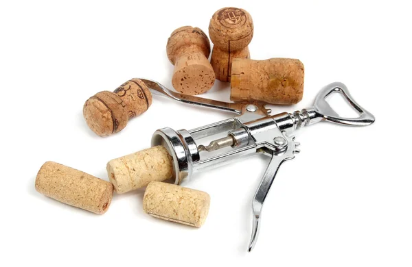 stock image Corkscrew and stoppers