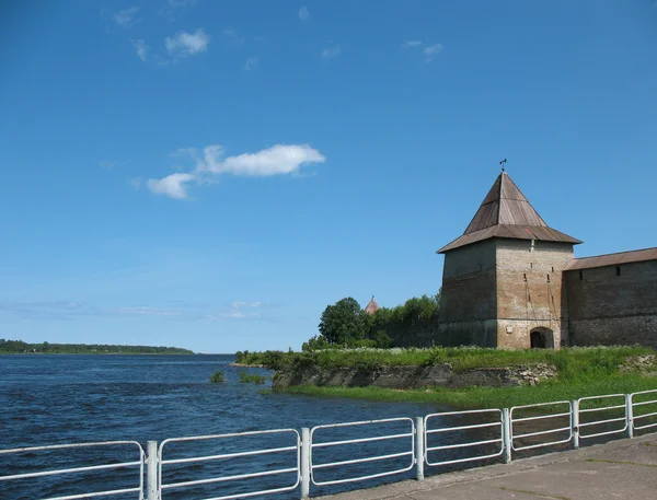 Watchtower of Schlisselburg fortress — Stock Photo, Image