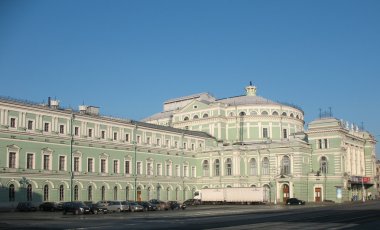 The Mariinsky theatre. clipart