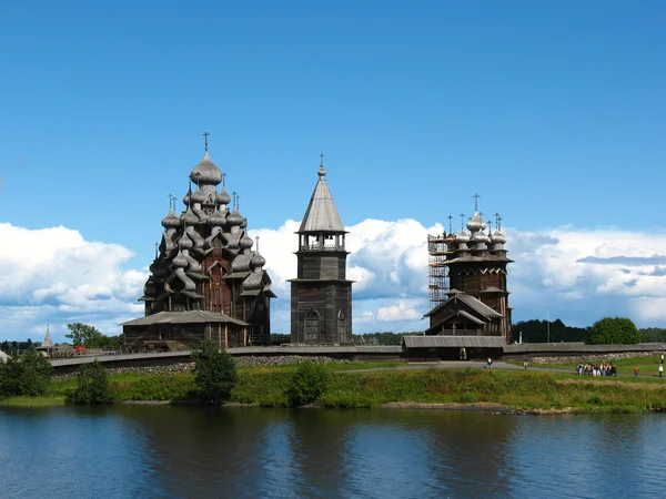Kizji museum van houten architectuur — Stockfoto