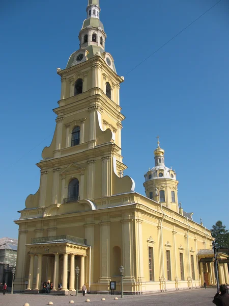 Petropavlovskij-katedralen. Kjendisen. – stockfoto
