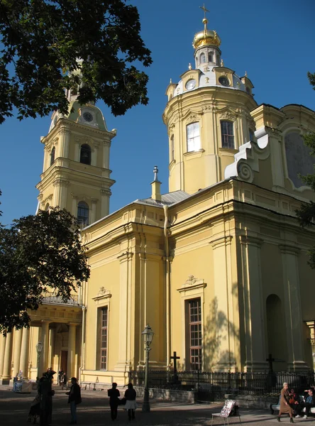 Die petropawlowskij Kathedrale. — Stockfoto