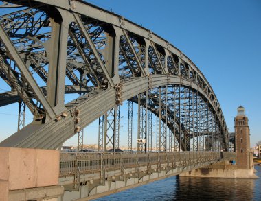 Köprü büyük peter. St.Petersburg