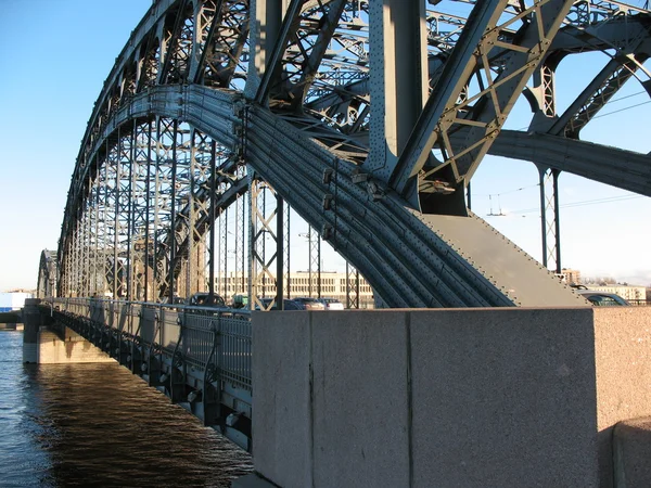 Pont Pierre le Grand. Saint-Pétersbourg — Photo
