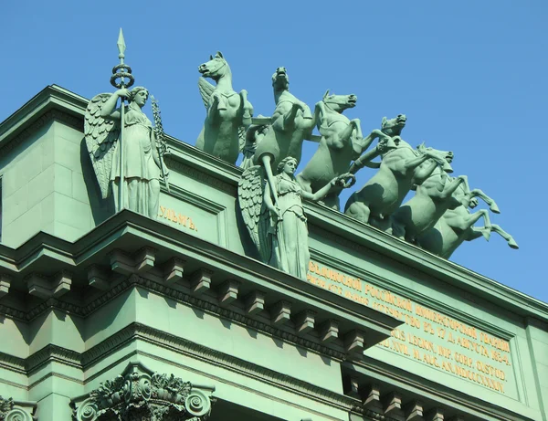 纳尔瓦门。圣彼得堡俄罗斯 — 图库照片