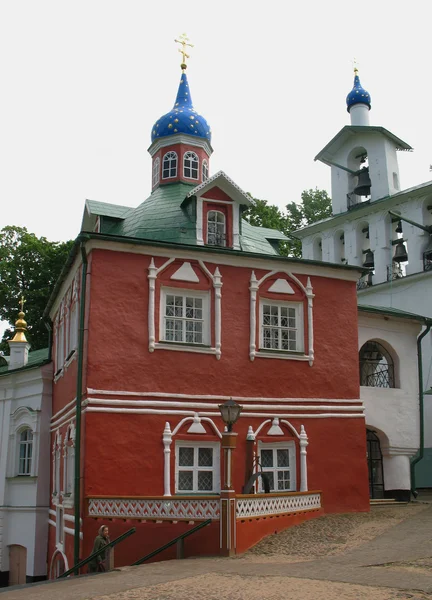 The Pskovo-Pechersky Dormition Monastery — Stock Photo, Image