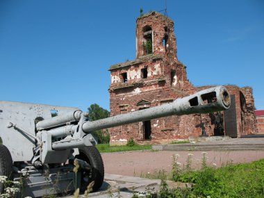 silah ve harabeler. schlisselburg