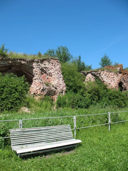 De ruïnes van schlisselburg Fort — Stockfoto