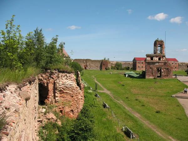 Chiesa abbandonata. Fortezza di Schlisselburg — Foto Stock