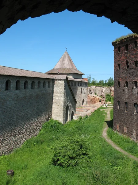 Watchtower of Schlisselburg fortress — Stock Photo, Image