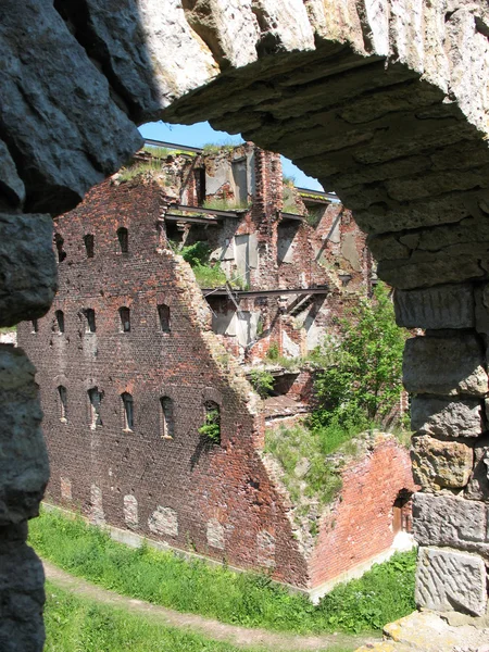 Ruiny twierdzy schlisselburg — Zdjęcie stockowe