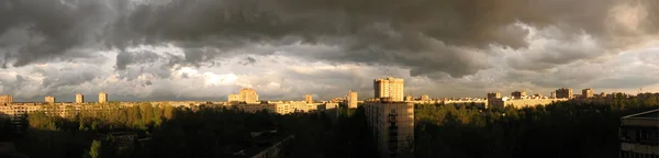 Панорама. Санкт-Петербург. вечір. — стокове фото